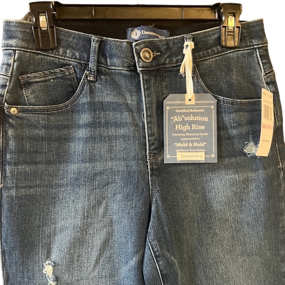 #235☑️ Democracy Ab Solution High Rise Denim Jean #235 - Picture 10 of 12
